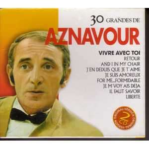 Un cd del celeberrimo performer francese Aznavour