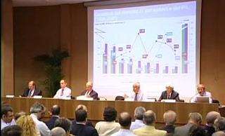 il convegno di presentazione del Rapporto Assinform 2008