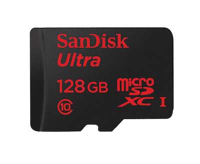 SanDisk Ultra microSDXC UHS-I da 128GB