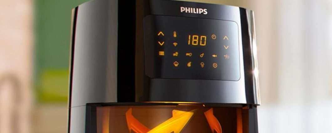 Friggitrice ad aria Philips con WiFi e finestra in MAXI SCONTO: 47% in meno