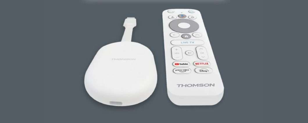 Thomson lancia il sostituto del Chromecast Google TV