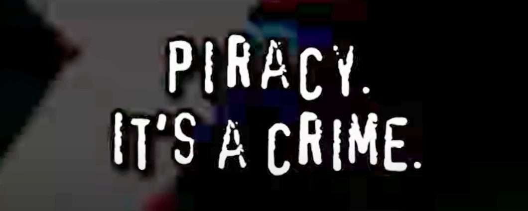 Piracy: It's a Crime, non ruberesti mai un font