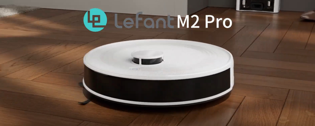 Lefant M2 Pro: nuovo Robot aspirapolvere e lavapavimenti arriva su Amazon