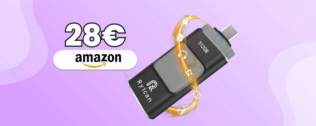Libera lo spazio dallo smartphone con 512GB su questa chiavetta magica