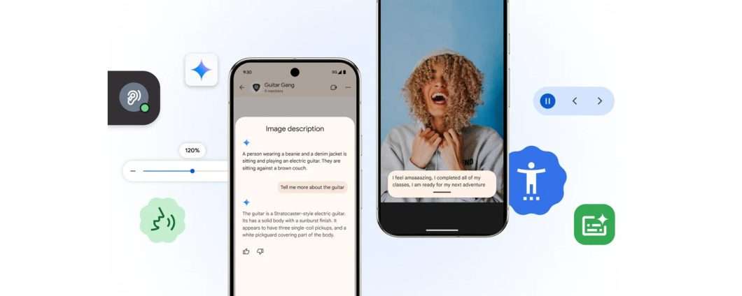Android e Chrome, Google aggiunge funzioni AI e di accessibilità