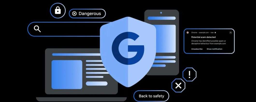 Google usa l'AI per proteggere gli utenti Chrome dalle truffe