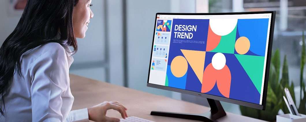 Qui il monitor curvo Samsung da 32 pollici con speaker al MINIMO