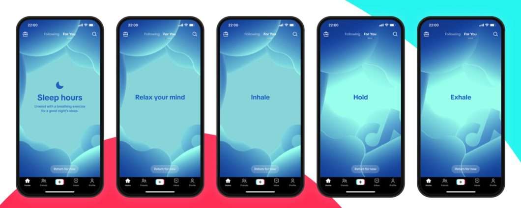 TikTok lancia la meditazione guidata per dormire meglio