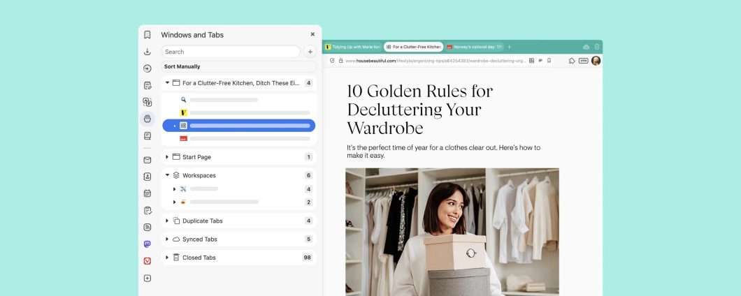 Vivaldi 7.4 più veloce e personalizzabile: le novità