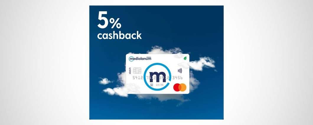 SelfyConto: ricevi il 5% di cashback sulle tue spese