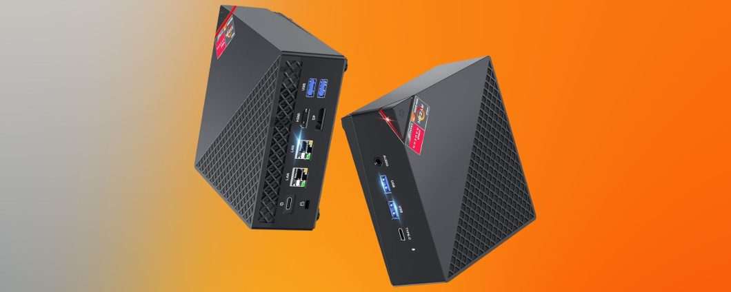 Mini PC con Ryzen 7, 32 GB di RAM e SSD 512GB: sconto di 100 euro con un coupon Amazon