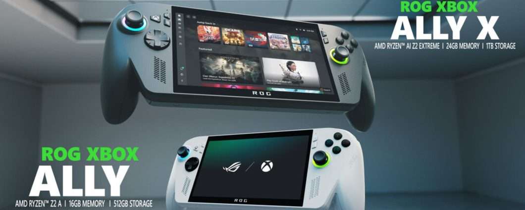 Windows 11: versione ottimizzata per ROG Xbox Ally