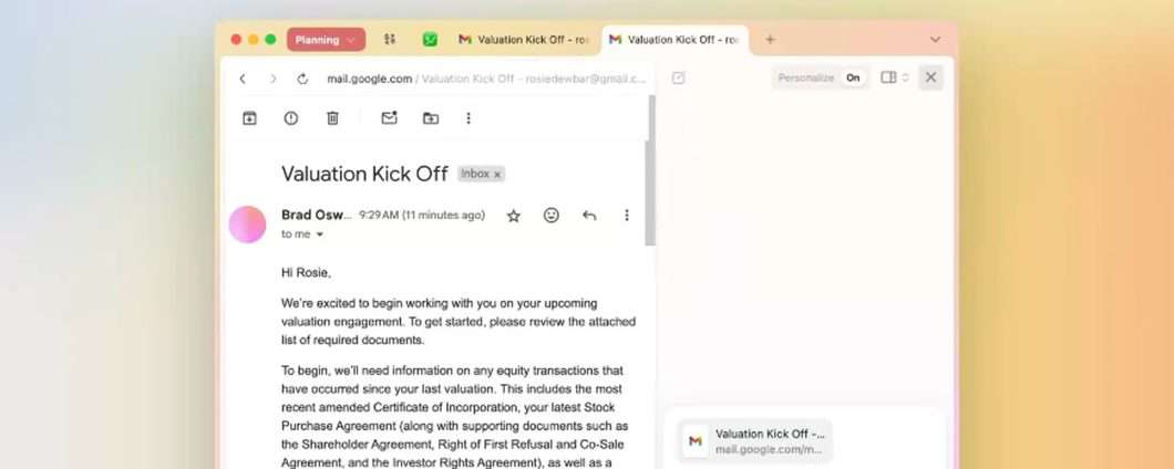 The Browser Company rilascia Dia in versione beta