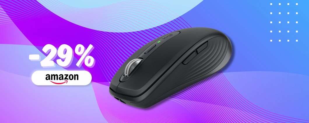 NUOVO minimo storico per Logitech MX Anywhere 3S, diventa tuo con 49€