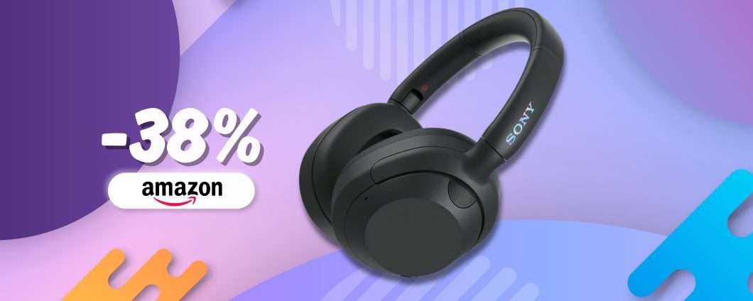 Le Sony ULT WEAR ti isolano dal mondo intero con audio spettacolare (-38%)