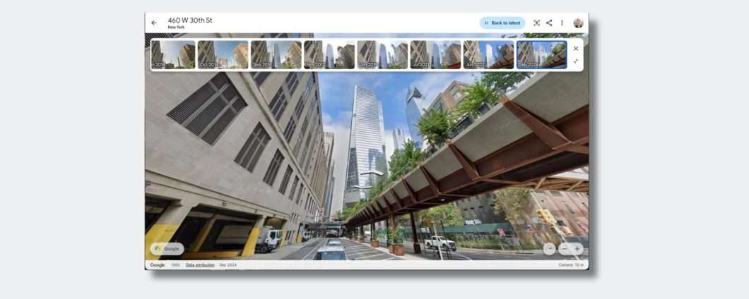 Google Earth è una macchina del tempo per tornare indietro di 20 anni
