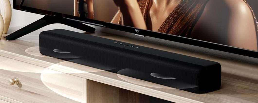 Fire TV Soundbar: Amazon RINNOVA l'offerta, un affare a 109,99 euro