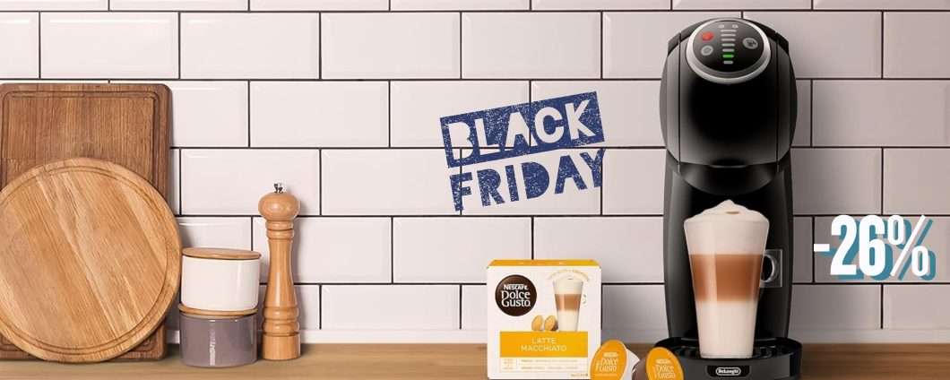 NESCAFÉ DOLCE GUSTO Genio S: in ufficio rende chiunque felice (65€)