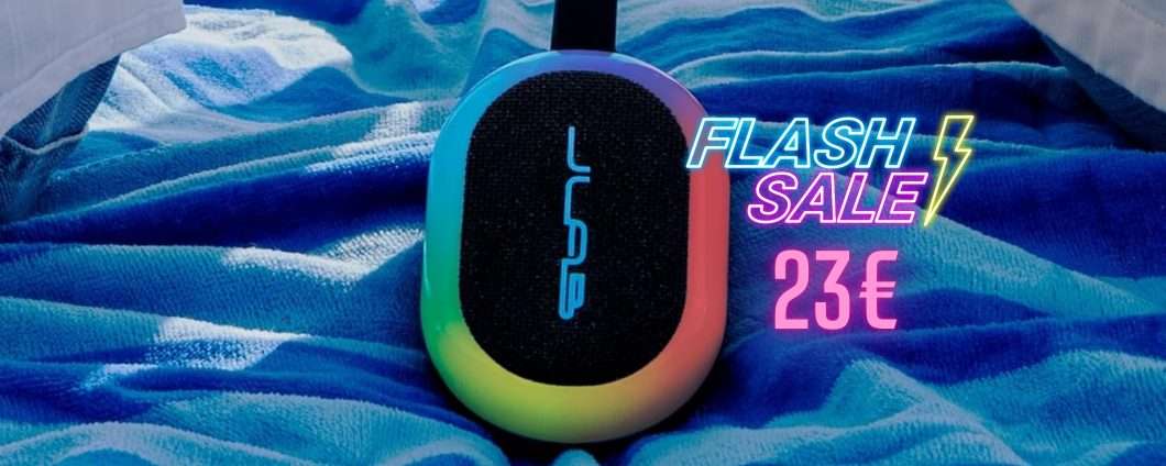 Cassa Bluetooth perfetta da portare con te: audio potente da soli 23€