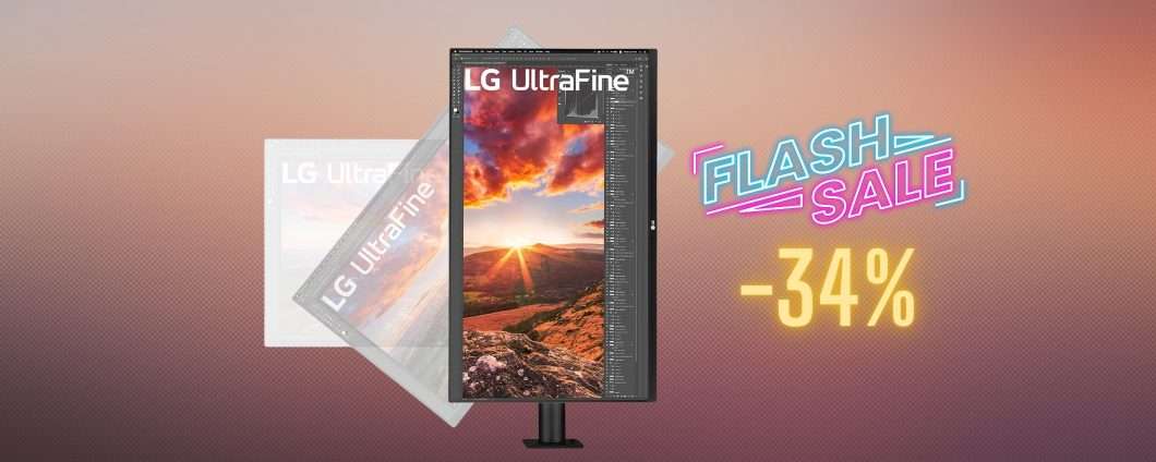 LG UltraFine è il monitor 32" IPS 4K che lascia stupiti: sconto 185€