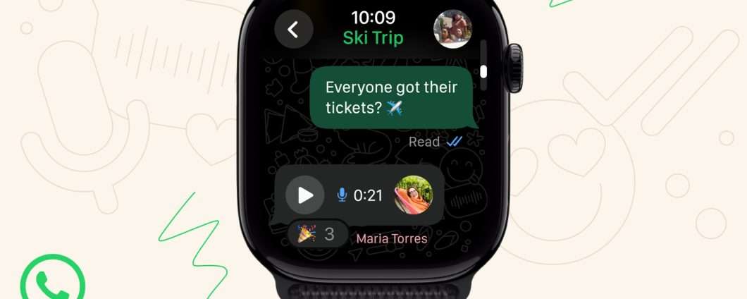 Meta rilascia l'app WhatsApp per Apple Watch