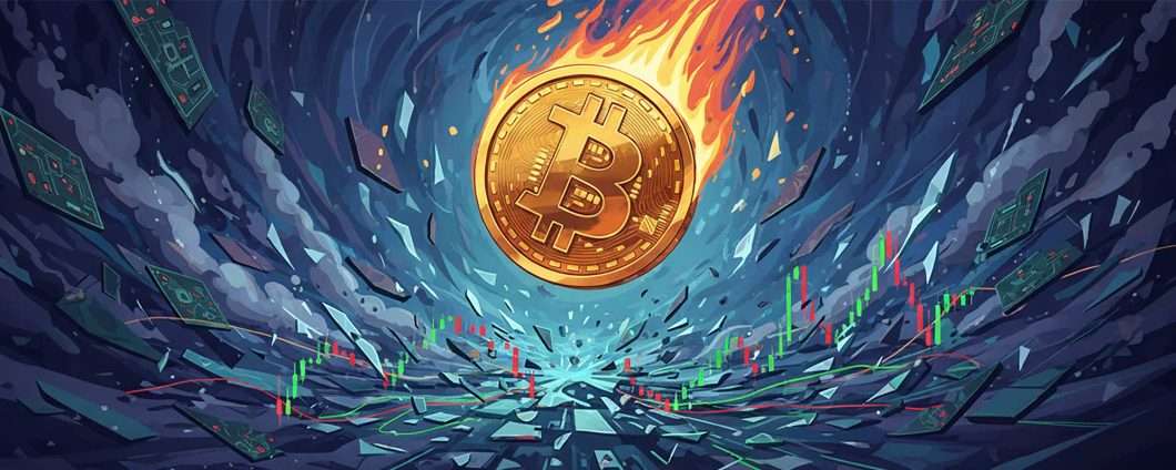 Il venerdì nero di Bitcoin: -7,6% in un giorno