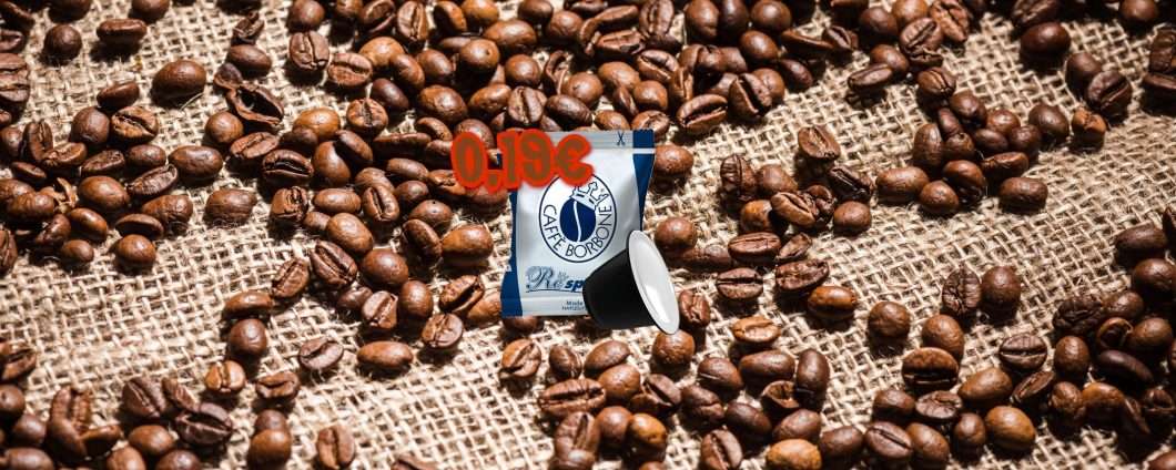 Capsule Caffè Borbone Blu Nespresso a soli 0,19€ su Amazon