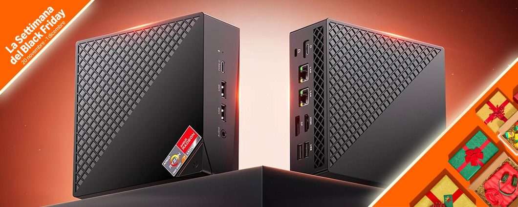 Black Friday e Mini PC: NiPoGi AM06PRO è in doppio sconto
