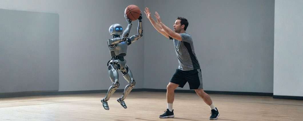 Robot Unitree G1 gioca basket ed è impressionante (VIDEO)