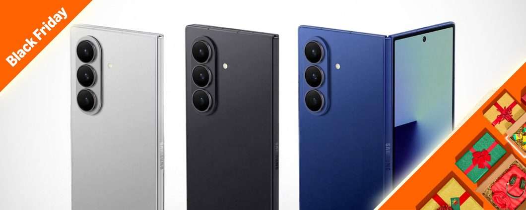 Black Friday: risparmia 650 euro su Samsung Galaxy Z Fold7