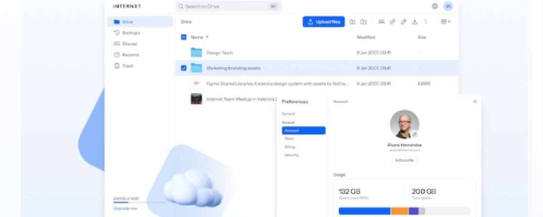 Internxt: privacy totale e 85% di sconto sui piani Lifetime