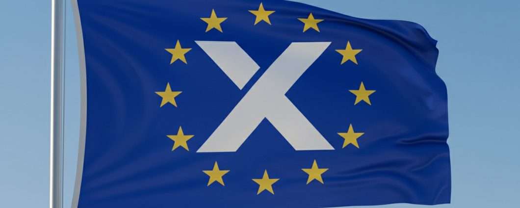 X disattiva un account della Commissione europea
