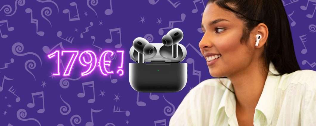 Apple AirPods Pro 2 a PREZZO RECORD: solo oggi 179€ su Amazon
