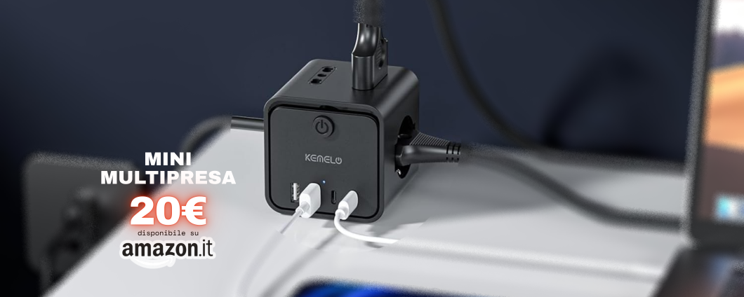 Questo non è un CUBO ma una mini multipresa furba: falla tua su Amazon