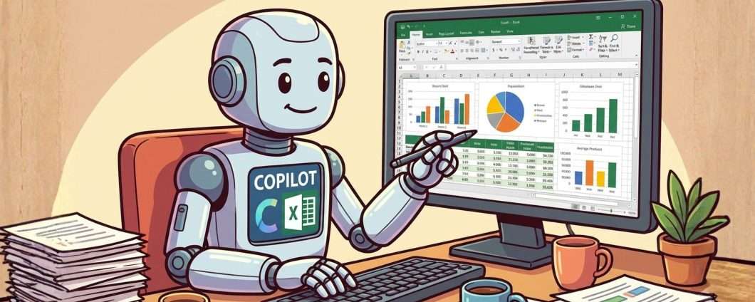 Copilot per Excel, si scrive ciò che si vuole e l'AI crea la formula