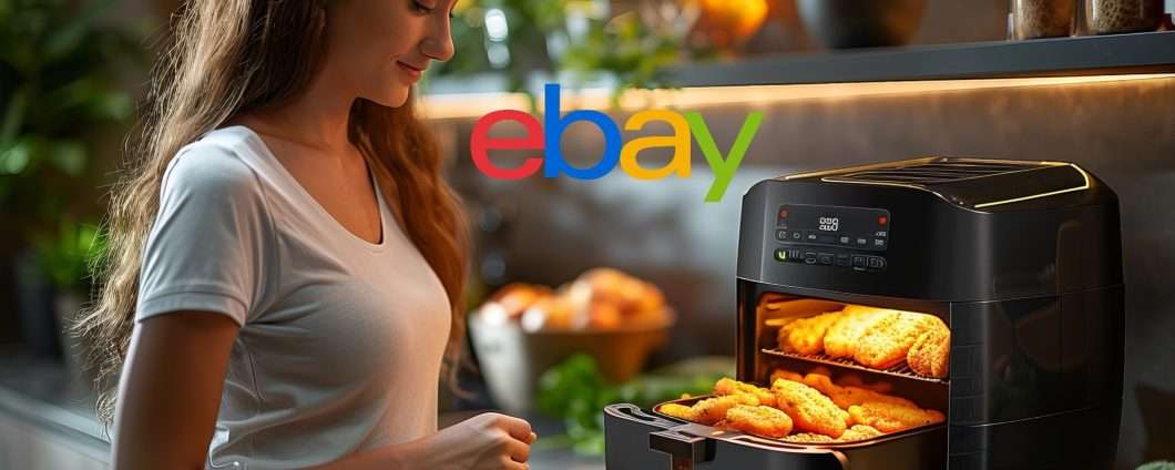 Cucina sano con gusto grazie alle friggitrici ad aria in offerta su eBay