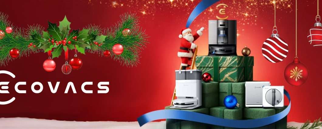 Ecovacs, le offerte di Natale tech da non perdere per una casa sempre impeccabile