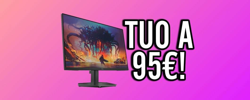 Monitor Gaming Dell 24": solo 95€ è uno SCHERZO su Amazon!
