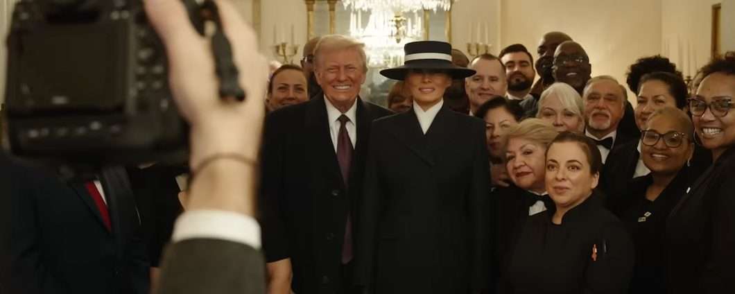Alla corte di re Trump per l'anteprima di Melania