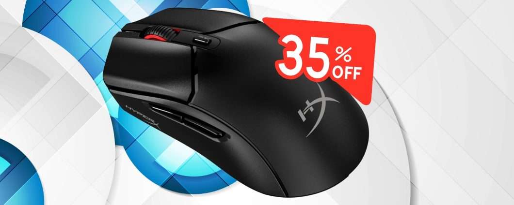 HyperX Pulsefire Haste 2 Core: mouse wireless da gaming per un passo verso la vittoria