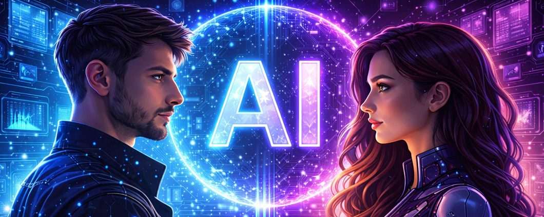 Più uomini che donne usano l'AI