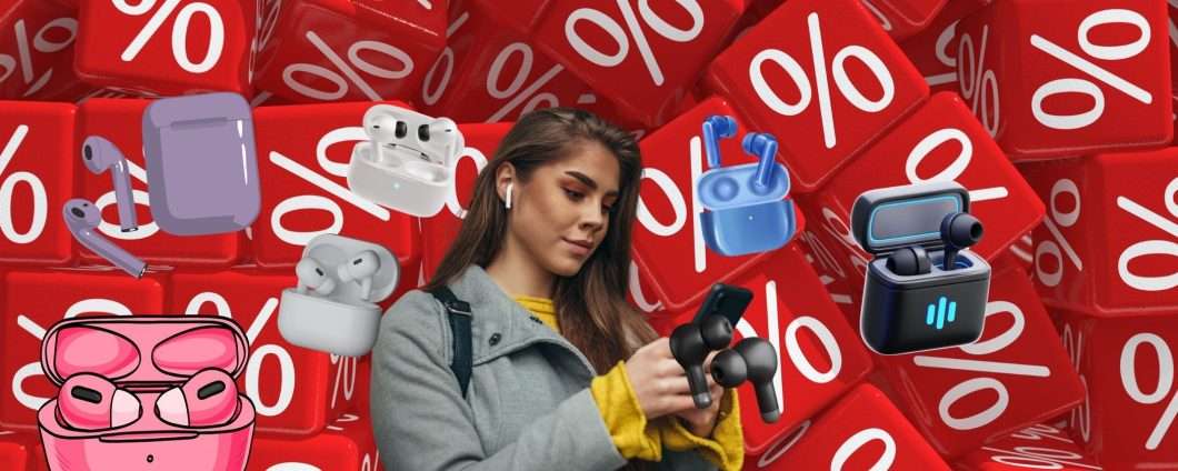 Crolla il prezzo degli Auricolari Bluetooth su Amazon: c'è anche Apple