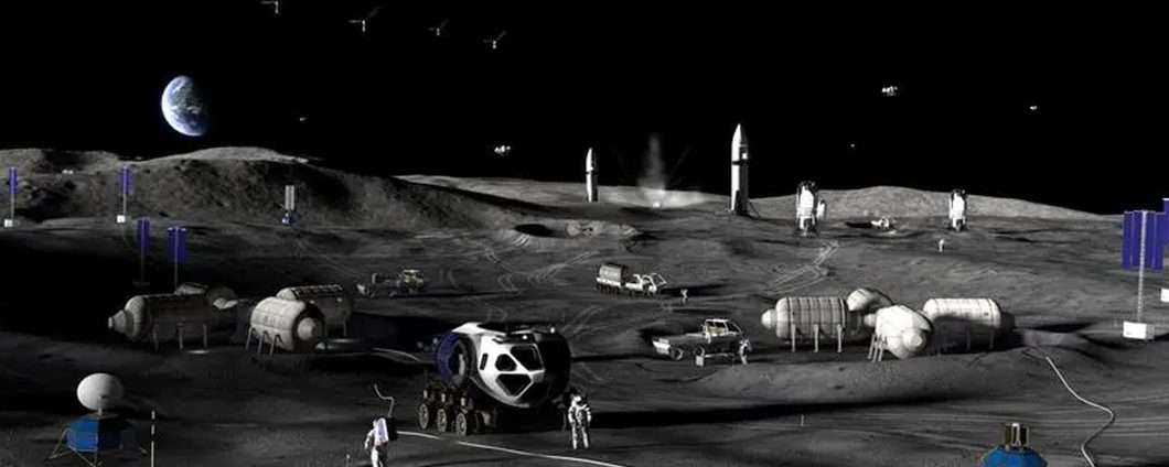 Base lunare: costruzione in tre fasi, ecco i dettagli