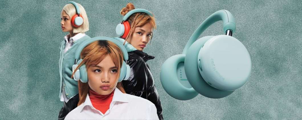 CMF Headphone Pro: 100 ore di audio, comfort e cancellazione del rumore