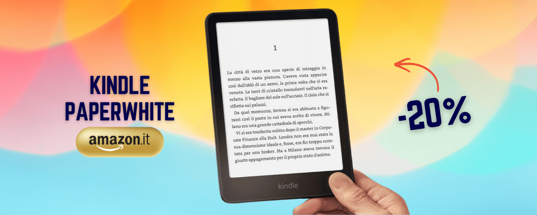 Kindle Paperwhite Signature Edition è svenduto su Amazon, tuo da 32€
