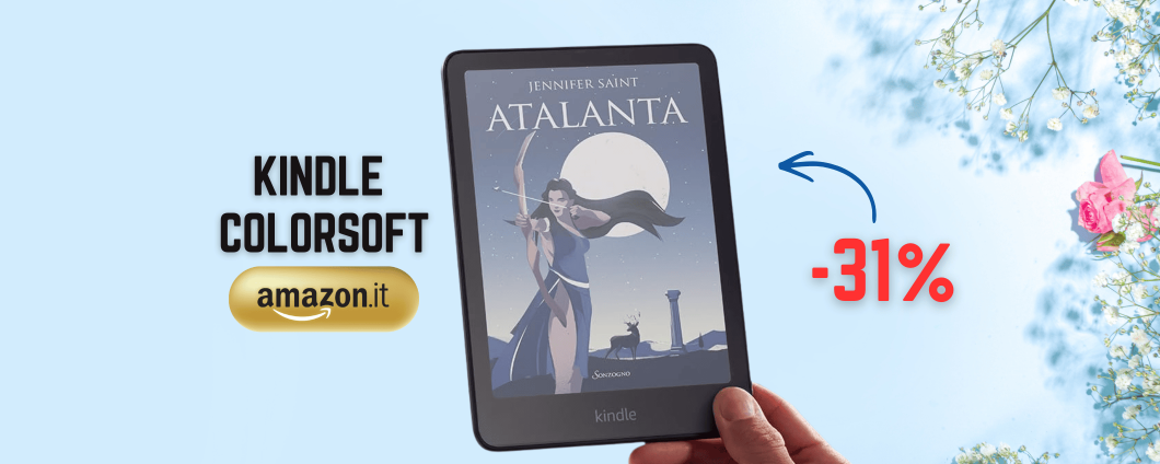 Con Kindle Colorsoft leggi a colori, in digitale e senza STOP (-31% su Amazon)