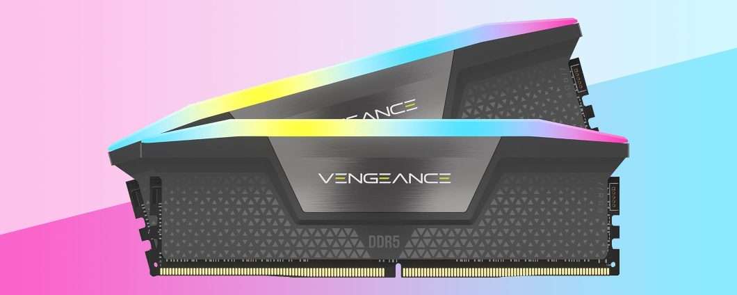 RAM in sconto, incredibile ma vero: banchi DDR5 (32 GB) Corsair
