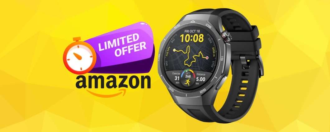 HUAWEI WATCH GT 5 Pro: salute sotto controllo, 100 sport e batteria da 14gg