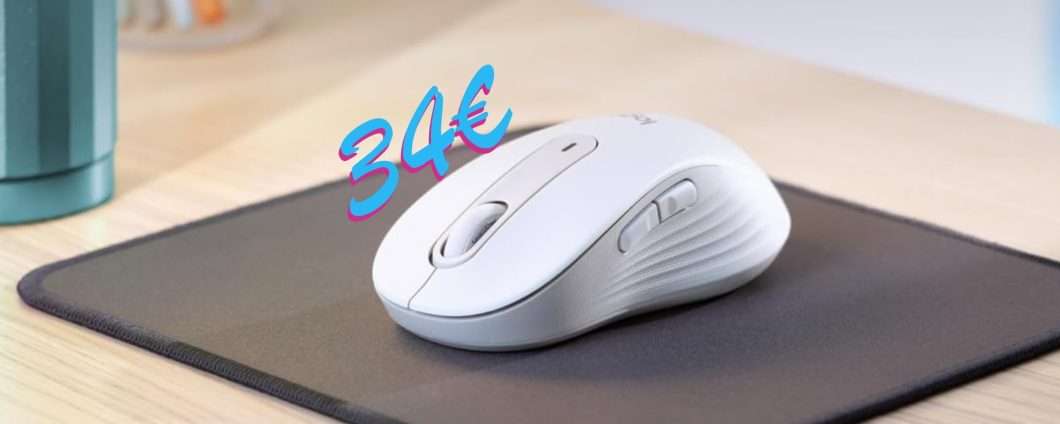 Logitech Signature M650 L: il mouse wireless perfetto a basso costo