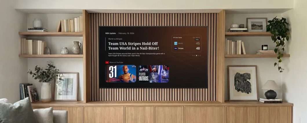 Gemini su Google TV con sport, approfondimenti e risposte visive